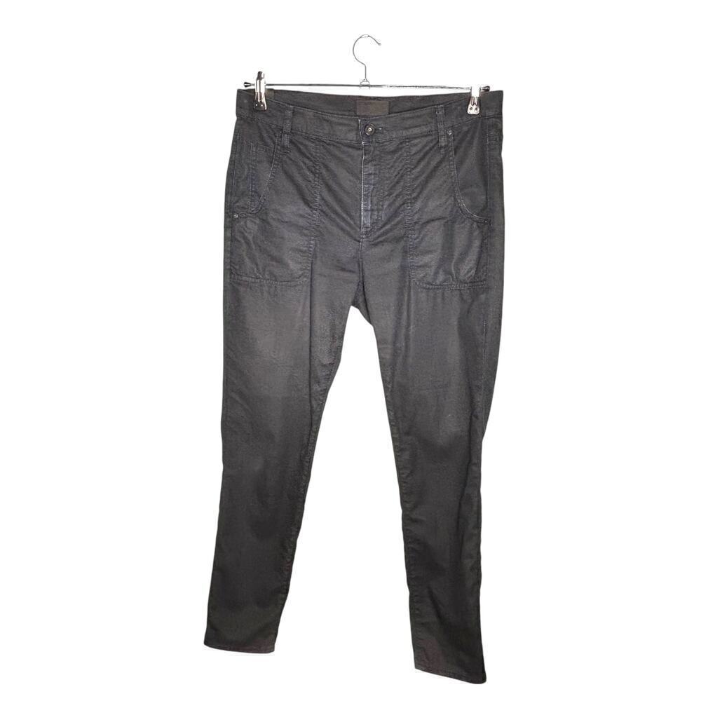 Vince Relaxed Crop Lightweight Jeans Soft Dark Wash Size 28